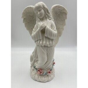 Vintage DCI porcelain Angel with flowers